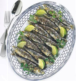 Sardines With Coriander