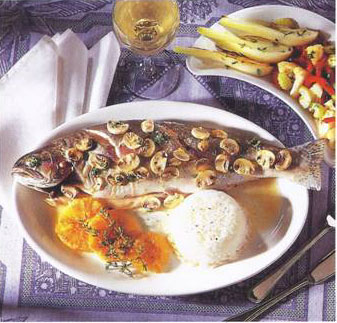 Baked Trout With Orange