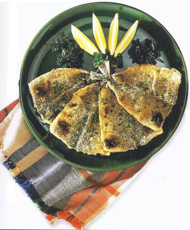 Herring With An Oat Crust