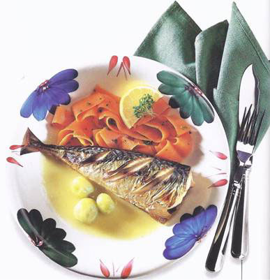 Mackerel With Green Grapes