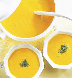 Creamy Carrot & Orange Soup